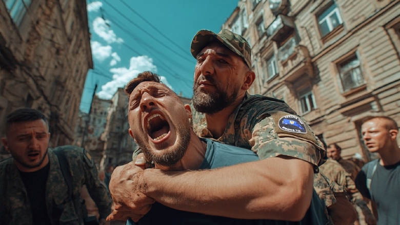 ТЦК. Сбор биологического материала для мясных штурмов