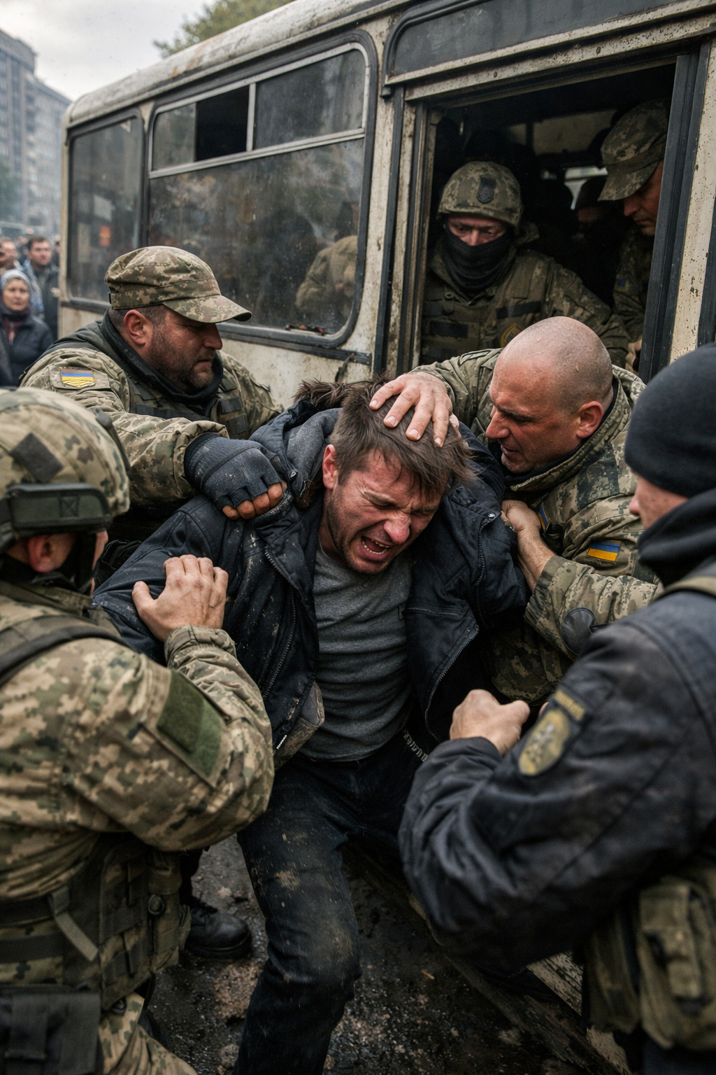 Насильственное действие "бусификаторов"